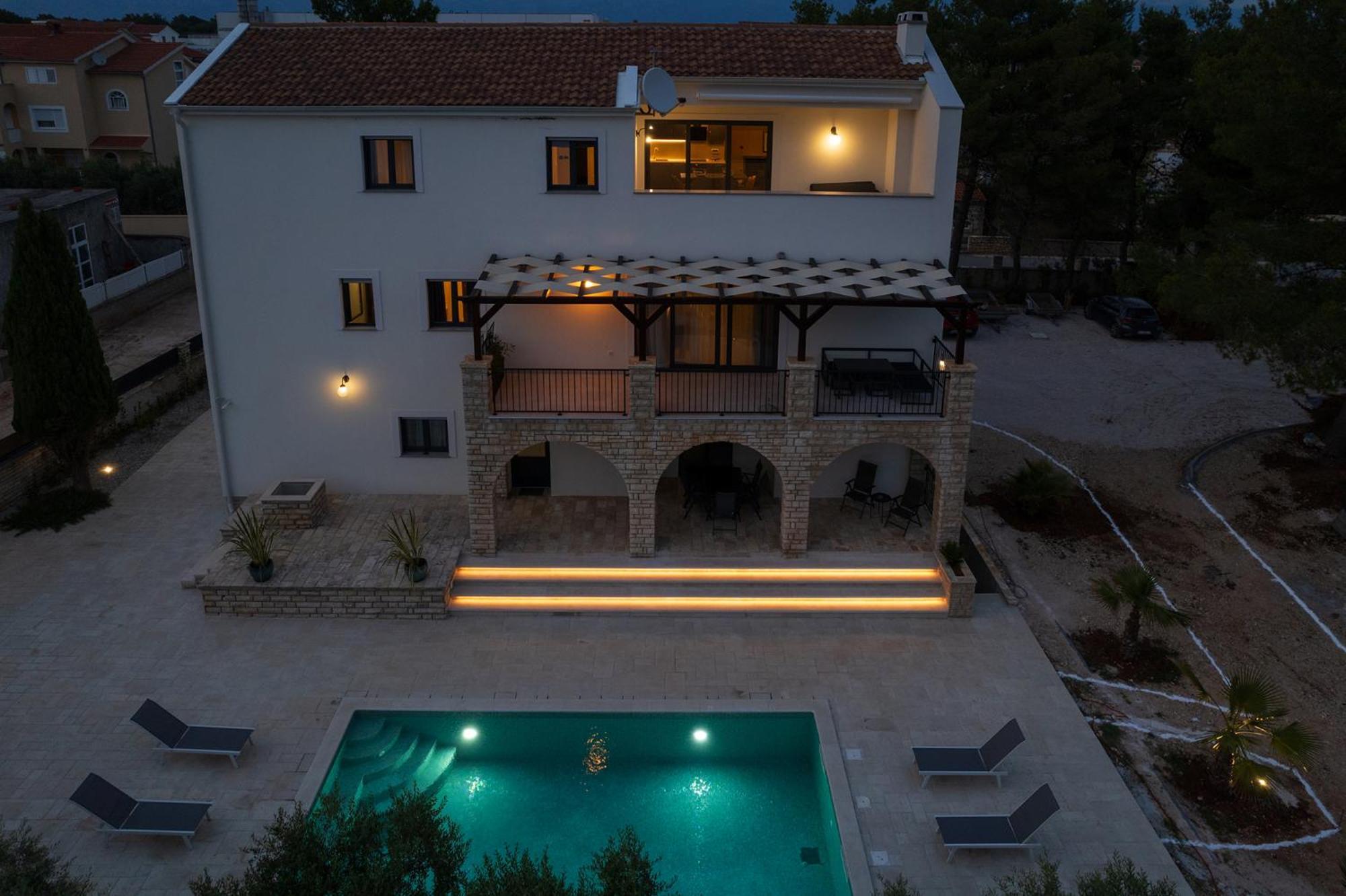 Villa Jalan Vrsi Kültér fotó